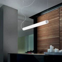 Lampadari Moderni-Linea Light Lampadario moderno tu-0 led 3000k tubolare