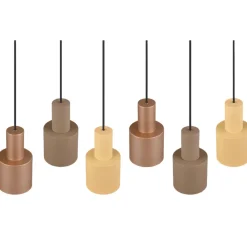 Lampadari Moderni-Selezionato da Mazzolaluce Lampadario moderno multicolor per tavolo da pranzo
