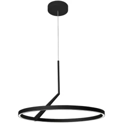 Lampadari Moderni-Vivida International Lampadario moderno nero led 44w 3000k 4000k vivida meridiana