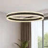 Lampadari Moderni-Selezionato da Mazzolaluce Lampadario moderno per salotto colore nero led 3000k dimmerabile