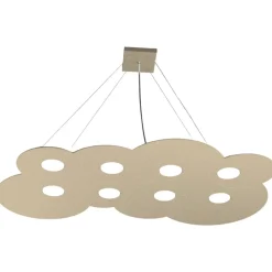 Lampadari Moderni-Top Light Lampadario moderno per soggiorno sabbia cloud