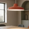 Lampadari Moderni-Linea Light Lampadario moderno rosso miguel led 3000k