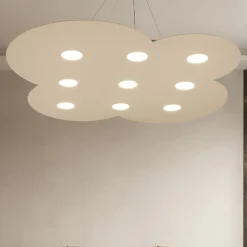Lampadari Moderni-Top Light Lampadario moderno sabbia cloud