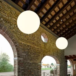 Lampadari Moderni-Linea Light Lampadario moderno sfera 75 cm oh! ip65