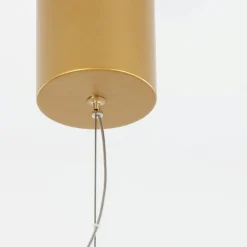 Lampadari Moderni-Selezionato da Mazzolaluce Lampadario moderno sole 40 cm led 21w 3000k sfera oro