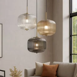 Lampadari Moderni-Ondaluce Lampadario moderno so odette per soggiorno tre vetri colorati