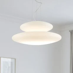 Lampadari Moderni-Ondaluce Lampadario moderno so pagoda bianco
