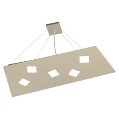 Lampadari Moderni-Top Light Lampadario moderno toplight sabbia per soggiorno
