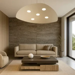 Lampadari Moderni-Top Light Lampadario moderno toplight shape sabbia design tondo