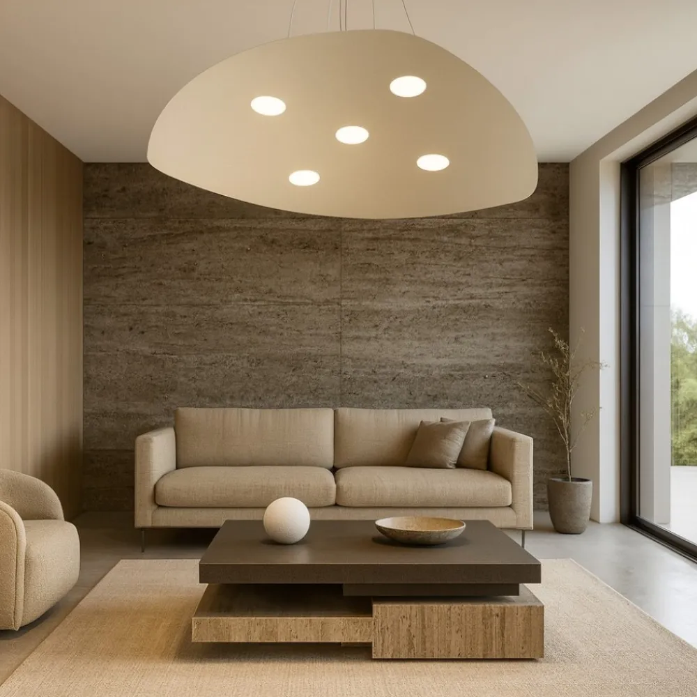 Lampadari Moderni-Top Light Lampadario moderno toplight shape sabbia design tondo