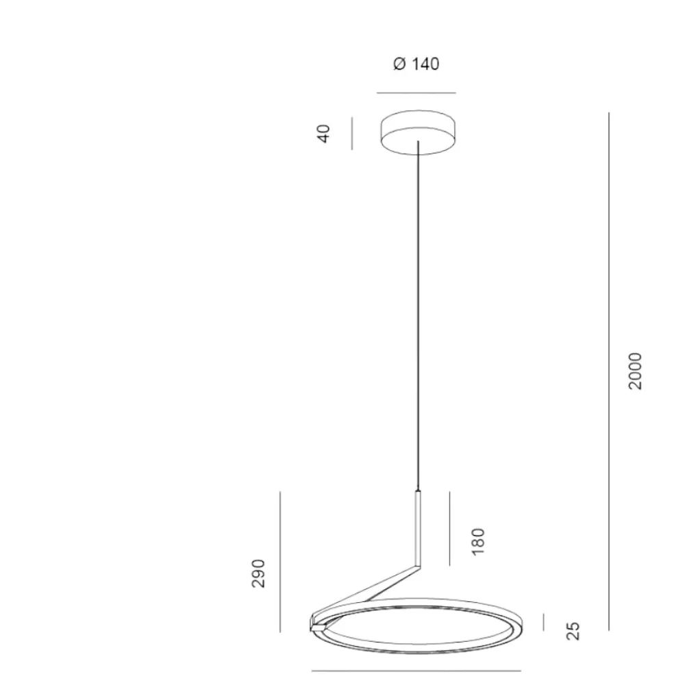 Lampadari Moderni-Vivida International Lampadario moderno vivida meridiana bronzo led 17w 3000k 4000k