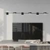 Lampadari Cucina-Selezionato da Mazzolaluce Lampadario nero pendente per grande isola cucina led triac
