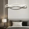Lampadario Camera Da Letto-Selezionato da Mazzolaluce Lampadario nero per camera da letto led 34w 3000k dimmerabile