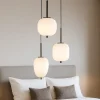 Lampadario Camera Da Letto-Selezionato da Mazzolaluce Lampadario nero per camera da letto vetri a grappolo