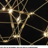 Lampadario Camera Da Letto-Selezionato da Mazzolaluce Lampadario nero per camera da letto design costellazione