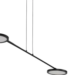 Lampadari Cucina-Selezionato da Mazzolaluce Lampadario nero per cucina moderna led 19w 3000k