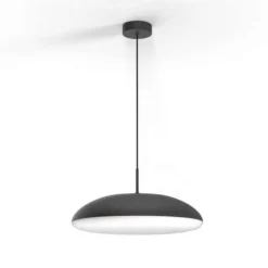 Lampadari Cucina-Selezionato da Mazzolaluce Lampadario nero per cucina moderna cupola 50cm