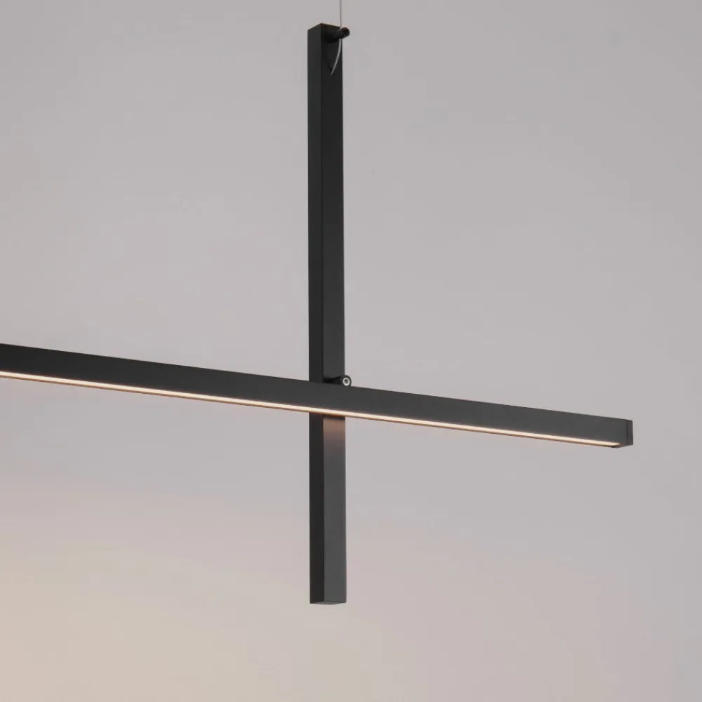 Lampadari Cucina-Selezionato da Mazzolaluce Lampadario nero per isola penisola tavolo sala da pranzo cucina