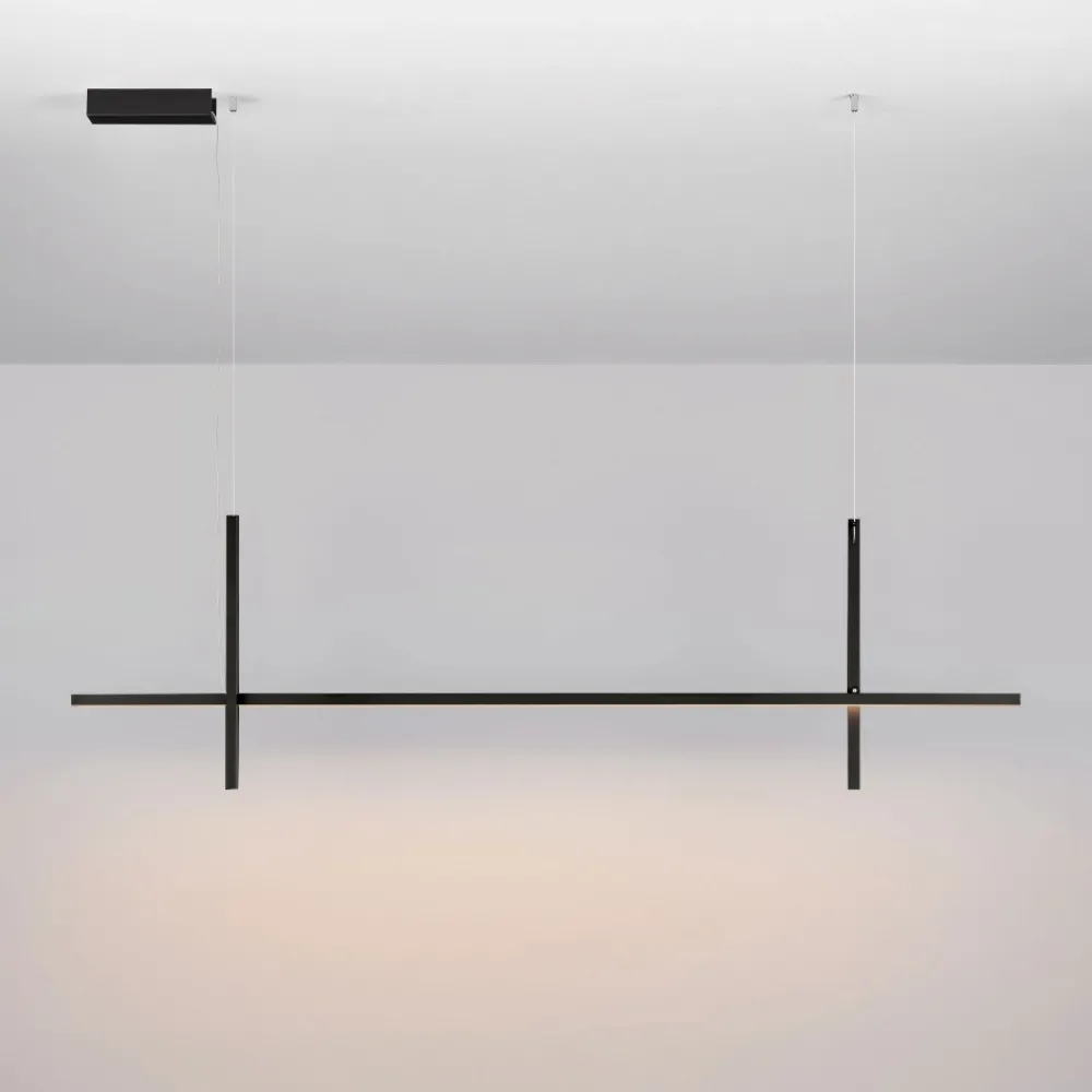Lampadari Cucina-Selezionato da Mazzolaluce Lampadario nero per isola penisola tavolo sala da pranzo cucina
