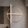 Lampadari Moderni-Selezionato da Mazzolaluce Lampadario nero per soggiorno moderno led 49w 3000k