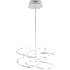 Lampadari Moderni-Perenz Illuminazione Lampadario nest perenz led 80w cct bianco per soggiorno moderno