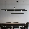 Lampadari Moderni-Perenz Illuminazione Lampadario net nero perenz led 80w per soggiorno moderno