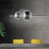 Lampadari Moderni-Ondaluce Lampadario so fufi nero led 3000k design moderno