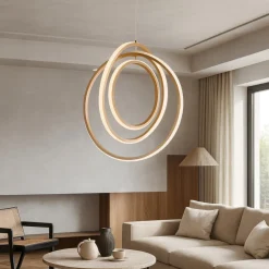 Lampadari Moderni-Ondaluce Lampadario so golden 50 oro design moderno led