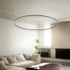 Lampadari Moderni-Ideal Lux Lampadario oracle slim sp d150 round led 89w 4000k