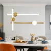 Lampadari Moderni-Selezionato da Mazzolaluce Lampadario oro design moderno per salotto led 59w 3000k