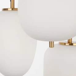 Lampadario Camera Da Letto-Selezionato da Mazzolaluce Lampadario oro 3 luci a grappolo per camera da letto