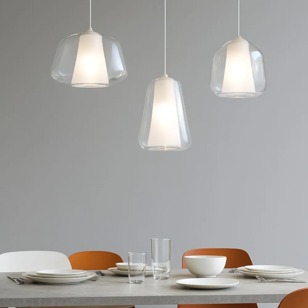Lampadari Moderni-Top Light Lampadario oro vetri trasparenti per soggiorno toplight