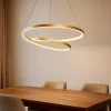 Lampadari Moderni-Ideal Lux Lampadario oz ottone sp d08 dali push led 55w 3000k moderno