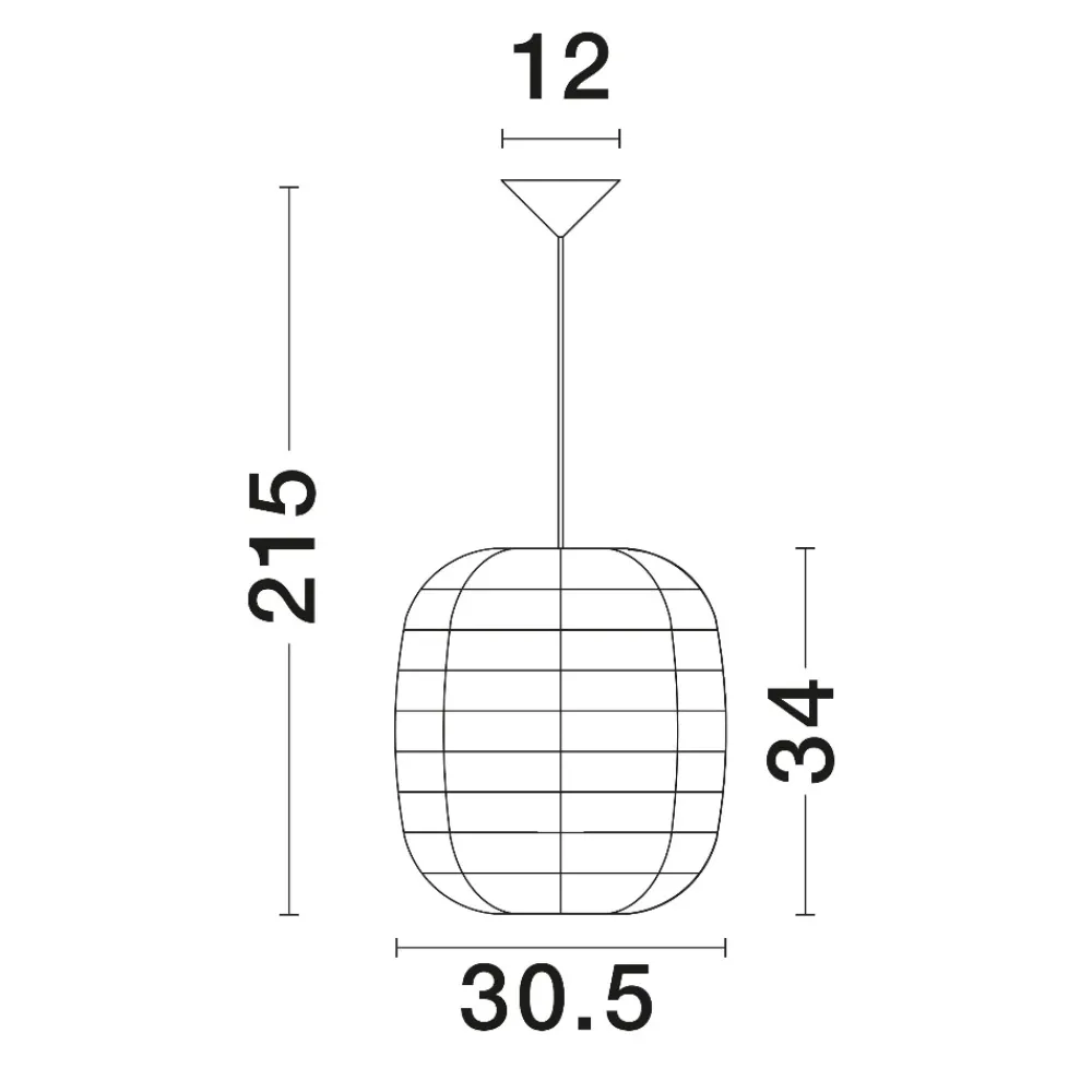 Lampadari Cucina-Selezionato da Mazzolaluce Lampadario pendente in rattan naturale intrecciato 30 cm per cucina