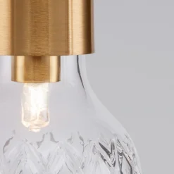 Lampadario Camera Da Letto-Selezionato da Mazzolaluce Lampadario per camera da letto oro grappolo 3 luci per camera da letto