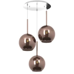 Lampadario Camera Da Letto-Top Light Lampadario per camera da letto sfere rame
