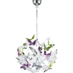 Lampadario Camera Da Letto-Selezionato da Mazzolaluce Lampadario per camera da letto bambina farfalle