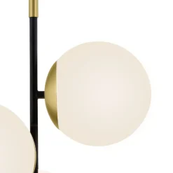 Lampadario Camera Da Letto-Maytoni Lampadario per camera da letto nostalgia oro nero contemporanea