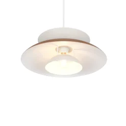 Lampadari Cucina-Selezionato da Mazzolaluce Lampadario per cucina bianco beige design moderno in metallo