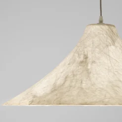 Lampadari Cucina-Selezionato da Mazzolaluce Lampadario per cucina 65cm in seta bianca cupola moderna