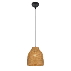Lampadari Cucina-Selezionato da Mazzolaluce Lampadario per cucina 25 cm paralume in materiale naturale