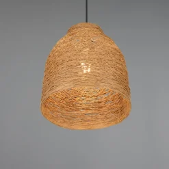 Lampadari Cucina-Selezionato da Mazzolaluce Lampadario per cucina 25 cm paralume in materiale naturale