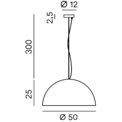 Lampadari Cucina-Perenz Illuminazione Lampadario per cucina cupola 50cm bicolore grigio marrone steel perenz