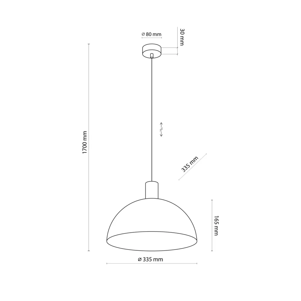 Lampadari Cucina-Selezionato da Mazzolaluce Lampadario per cucina legno cupola metallo sabbia