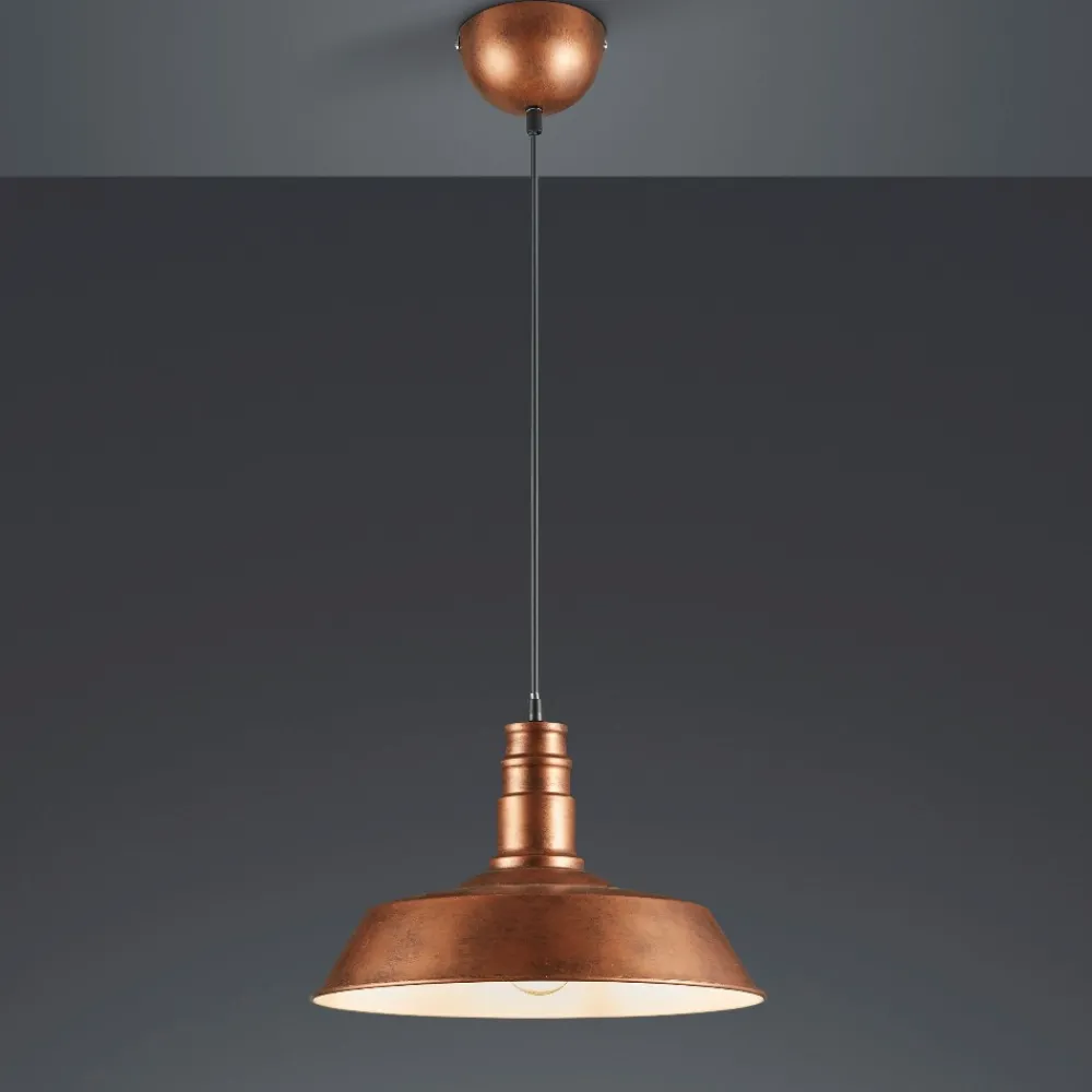 Lampadari Cucina-Selezionato da Mazzolaluce Lampadario per cucina metallo rame h150 cm max