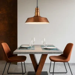 Lampadari Cucina-Selezionato da Mazzolaluce Lampadario per cucina metallo rame h150 cm max