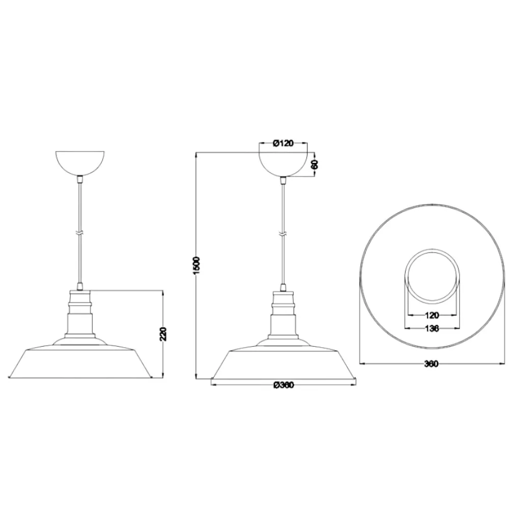 Lampadari Cucina-Selezionato da Mazzolaluce Lampadario per cucina metallo rame h150 cm max