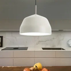 Lampadari Cucina-Miloox Lampadario per cucina moderna campana sabbia mug