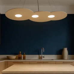 Lampadari Cucina-Top Light Lampadario per cucina moderna sabbia toplight cloud