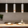 Lampadari Cucina-Selezionato da Mazzolaluce Lampadario per cucina moderna bianco legno fp